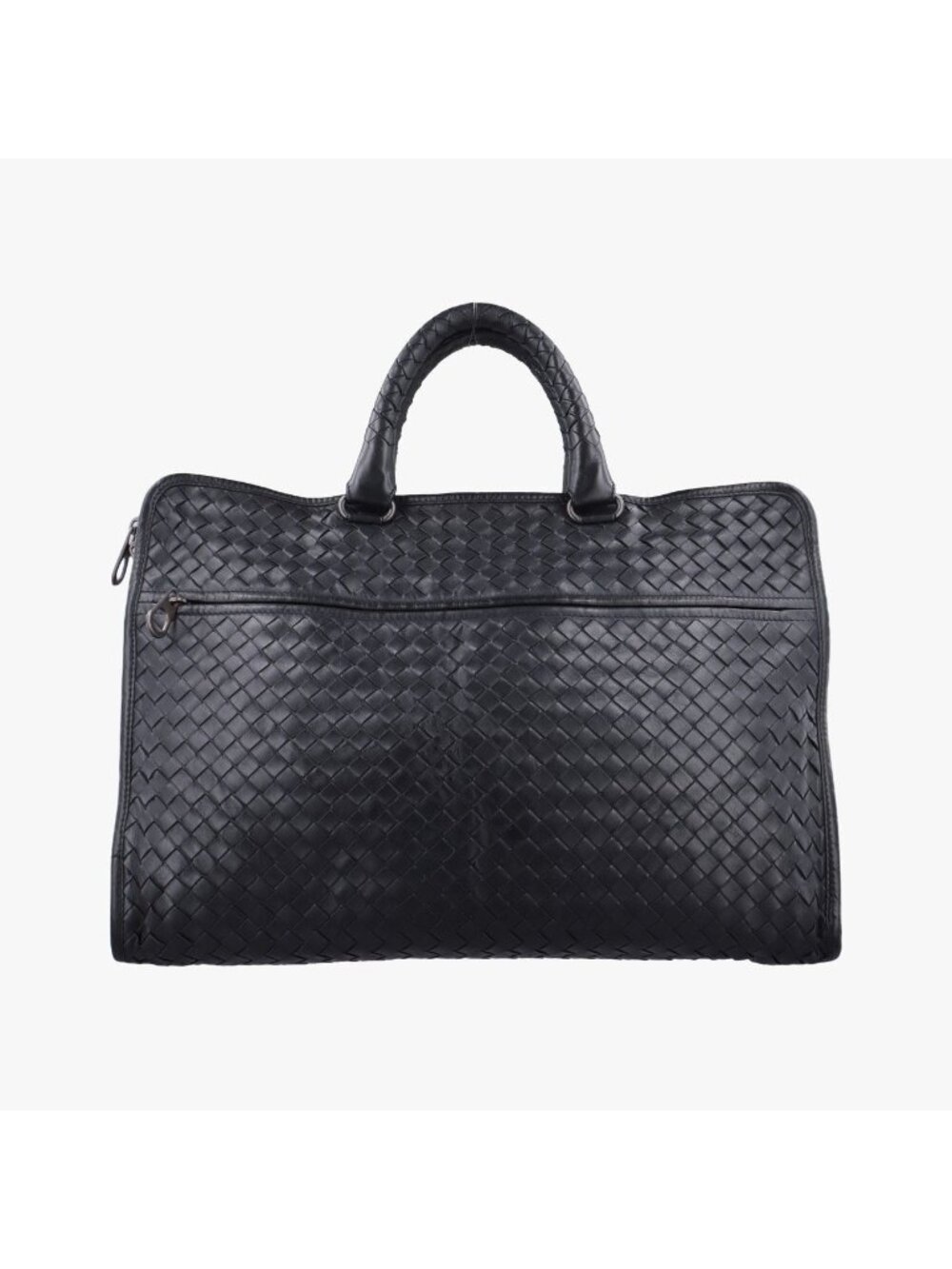 Bottega Veneta Intrecciato Black Lambskin